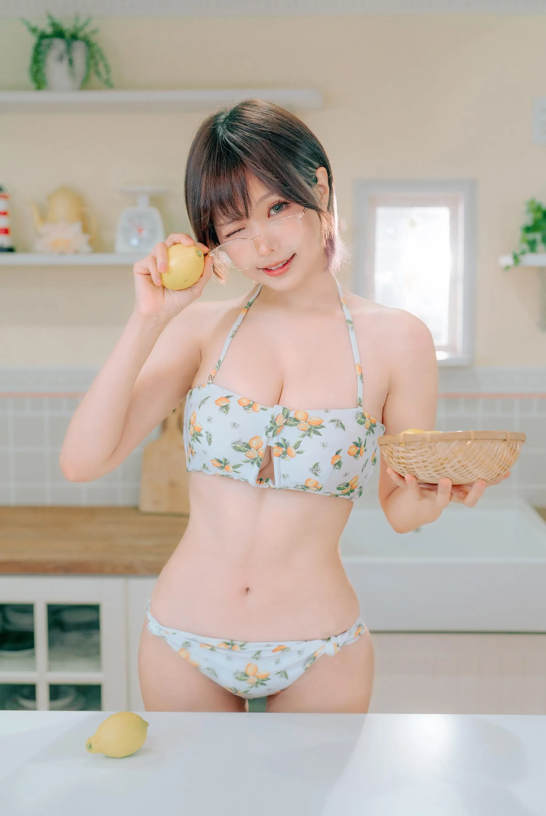 ElyEE子 – NO.121 2023.august C-檸檬泳裝 Lemon Swimsuit [32P]插图9